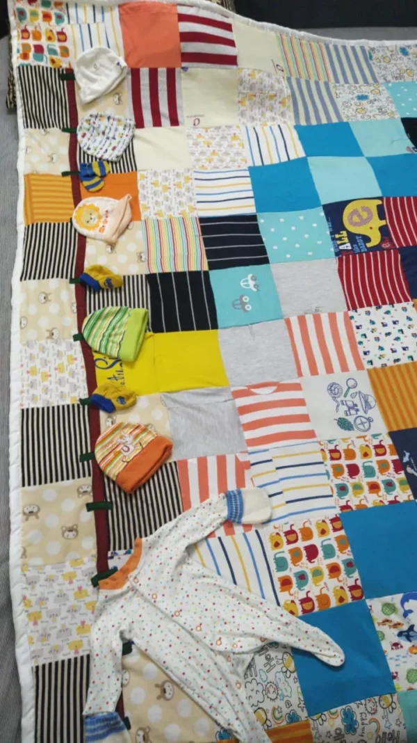 Baby-Clothes Quilt